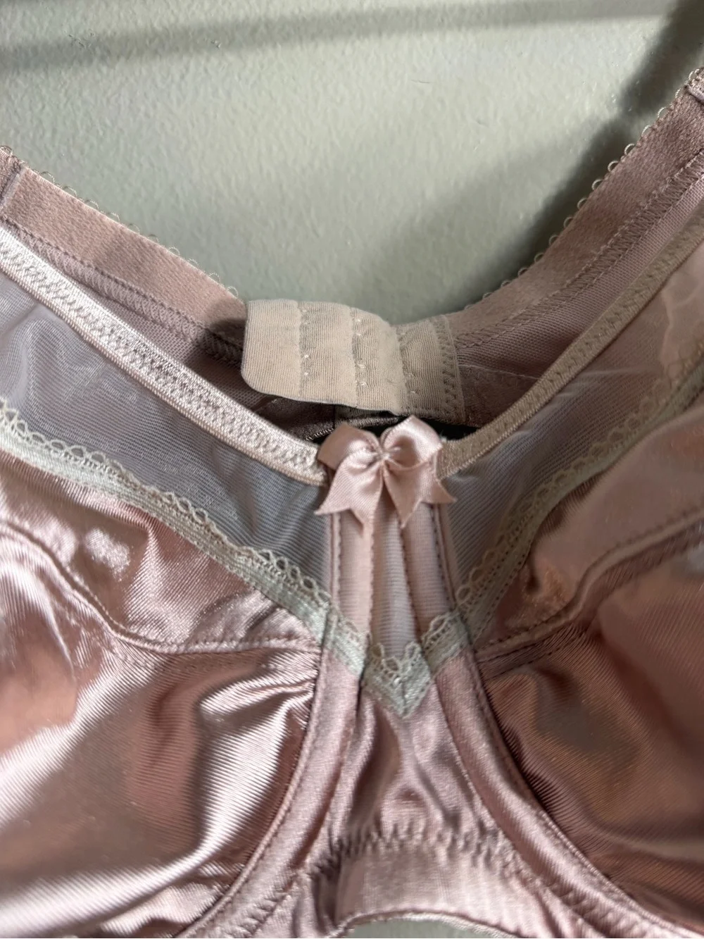 Goddess 36DDD Blush Satin Full Coverage Underwire Bra